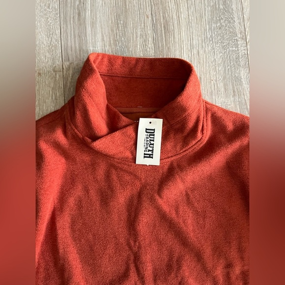 NWT Duluth Trading Co. Women's Plus Frost Lake Tunic Burnt Brick - Size 1X - Picture 5 of 10